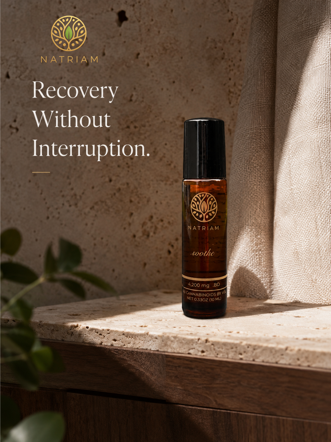NATRIAM SOOTHE | Premium CBD Recovery Roll-On